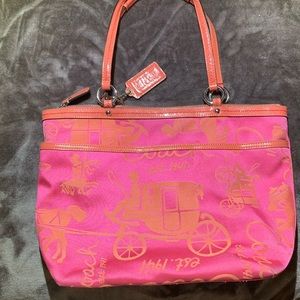 Coach horse and carriage print - rare!